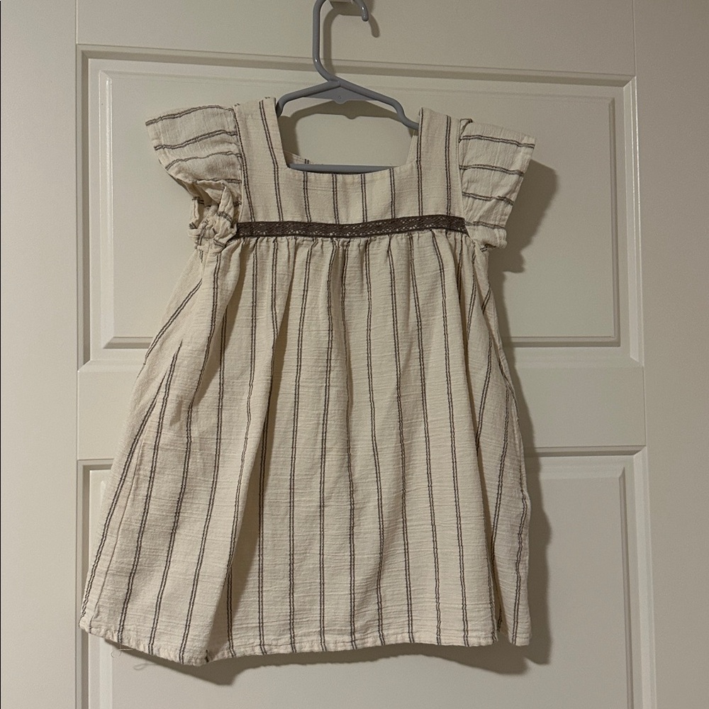 Play Up Cream Dress and Legging Set